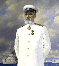 Командующий Черноморским флотом вице-адмирал А.А. Эбергард А.А. Эбергард