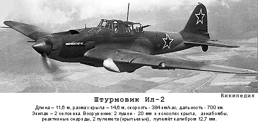 Советский штурмовик ИЛ-2