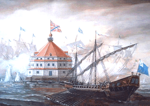 Отражение атаки шведских кораблей на Кроншлот в июле 1704 года
