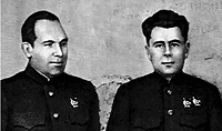 Члены Военного совета Северного флота С.Г. Кучеров и А.Г. Головко С.Г. Кучеров и А.Г. Головко