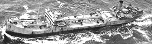 Танкер на переходе морем Танкер Иосиф Сталин(1944 г.)