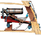 Каронада на батарейной палубе корабля