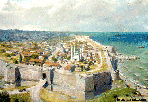 Вид крепости Анапа