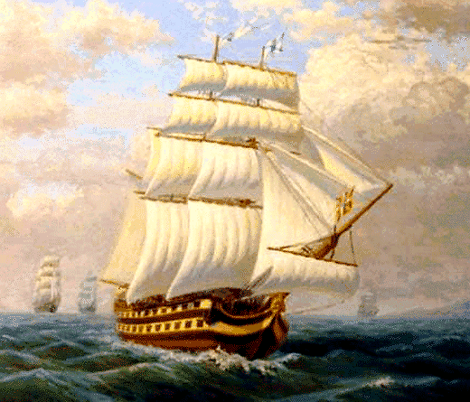Св. Павел - флагманский корабль Ушакова