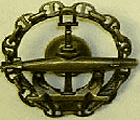 Нагрудный знак подводника 1909 год